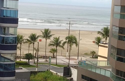 Aviacao Apartment | 2 dormitórios, sacada gourmet, Aviação,1 min a pé da praia