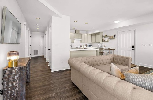 North End Condo | 2 King Suites in Old Town | Bay Views + Patio + Garage!
