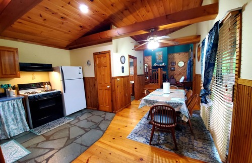 Bryant Pond Cabin | 2 minute walk to Shagg Pond/Bryant Pond. Pet friendly!