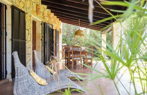 Puerto de Pollensa House | 2 natural stone houses in the middle of a beautiful garden - only 5 minutes from the sea