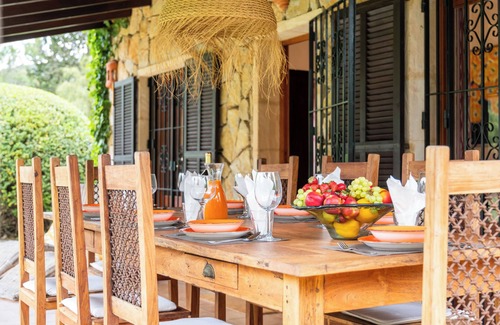 Puerto de Pollensa House | 2 natural stone houses in the middle of a beautiful garden - only 5 minutes from the sea