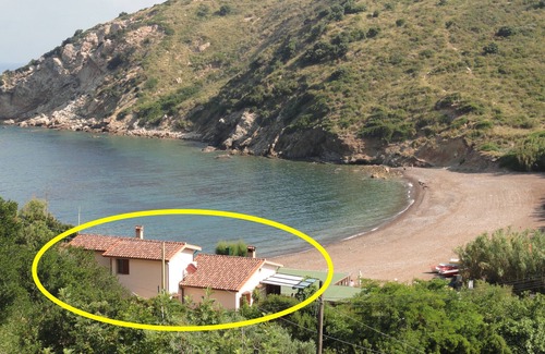 Rio nell'Elba Apartment | 2-Room apartment with terrace overlooking the sea, private parking