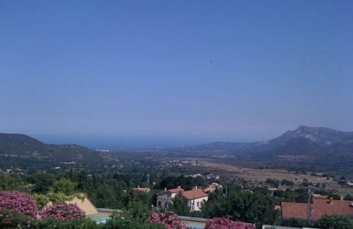 Calenzana Apartment | 2 rooms with pool near Calvi