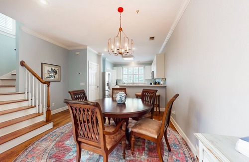 Harleston Village House | 2-story downtown Charleston house with balcony, washer/dryer, central AC, WiFi