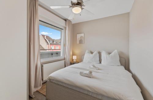 Duissern Apartment | 2-Zimmer Duisburg City Apartment 50m2 - Nähe Innenhafen und HBF