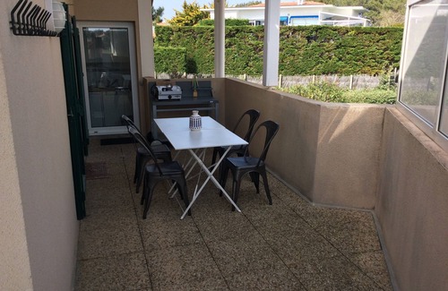 Mimizan-Plage Apartment | 20 m2 terrace for this beach and shopping apartment on foot ! WIRELESS