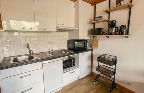 Tignes le Lac Apartment | 20m from resort center, 2nd floor, balcony, tv, ski locker, 29m², Tignes