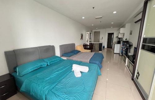 Subang Jaya Apartment | #21 Studio First Subang Mall SS15 Courtyard-2mins to SS15 LRT !2-5PAX!