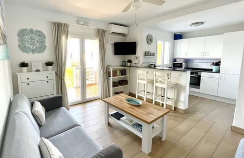 Arenal d'en Castell Villa | 250m from the stunning sandy beach, terrace overlooking the large pool.