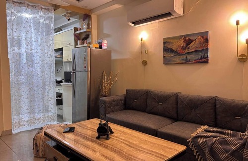 Dwarka Apartment | 2bhk apartment with a cute kitchen and exclusive access to a private terrace. <3