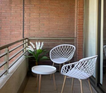 El Golf Apartment | 2D2B Metro Esc Militar, Parque Arauco, Costanera Center, Full Equipado