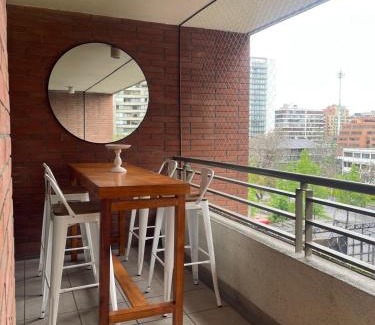 El Golf Apartment | 2D2B Metro Esc Militar, Parque Arauco, Costanera Center, Full Equipado