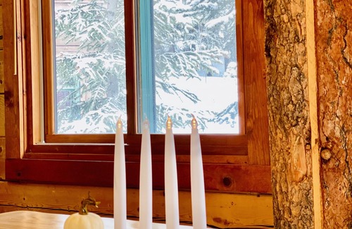 Saint Mary's House | 3 BR Mountain Log Cabin at St. Mary's Glacier