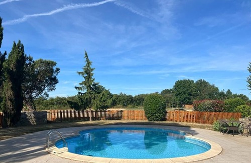 Saint-Georges-de-Noisne Cottage | 3 Charming Gites Sharing Beautiful Pool, Gardens & Games Room Ideal for Families
