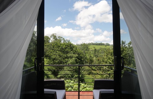 Monterrey Cabin | 3 identical units of cozy cabins near La Fortuna with AC, 3 hot tubs, pool, WiFi