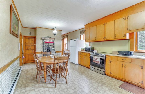 Millmont House | 3 Mi to Penn's Creek Access: Hideaway w/Grill!