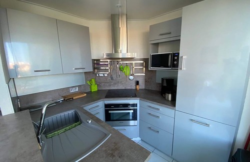 Le Barcares Apartment | 3-Room Apartment with Terrace, Barbecue and Parking - 300m from Shops, Beach Front
