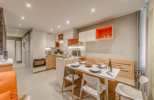 Le Lavachet Apartment | 300m from resort center, 1st floor, balcony, tv, ski locker, 43m², Tignes