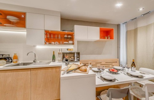 Le Lavachet Apartment | 300m from resort center, 1st floor, balcony, tv, ski locker, 43m², Tignes