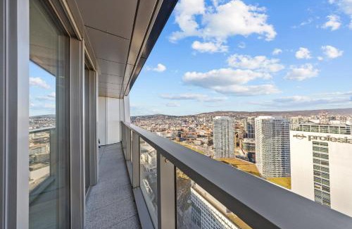Nivy Apartment | 34th floor - Touch the clouds in the tallest building in Bratislava EUROVEA