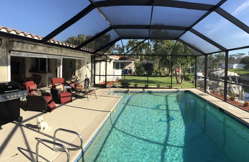 Bonita Springs Villa | 3bed/3bath,Waterfront Heated Pool Home Gulf,Golf and Beach