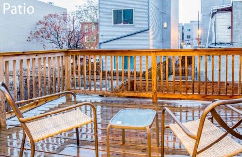 North Philadelphia East Apartment | 3bed3bathwifiwdpatiotemplequeenbeds