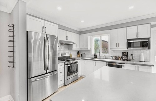 Pickering House | 3BR Pickering Retreat with BBQ & Patio Delight