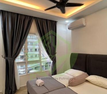 Putrajaya Apartment | 3R@7pax+ Spacious Space Putrajaya.