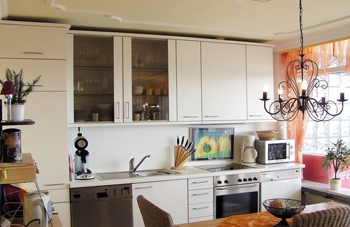 Sierksdorf House | 4* Luxury penthouse on the beach, with dream sea view, fireplace + swimming pool !