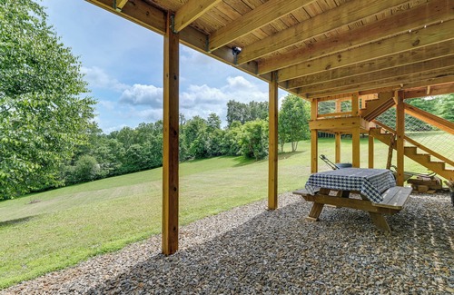 Court House Apartment | 4 Mi to Blue Ridge Parkway: Floyd Studio w/Yard