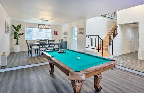Reno/Tahoe Airport House | 4 Mi to Dtwn Reno Sleek Family Retreat!