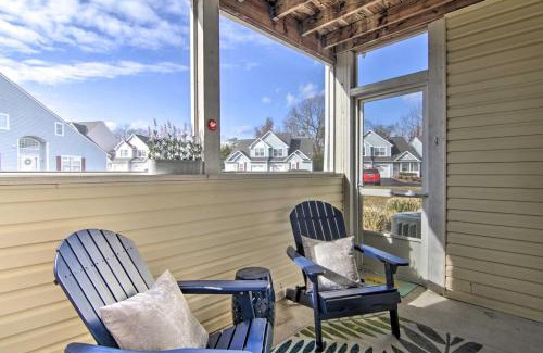 Lewes Apartment | 4 Mi to Ocean Lewes Beach Condo with Screened Porch