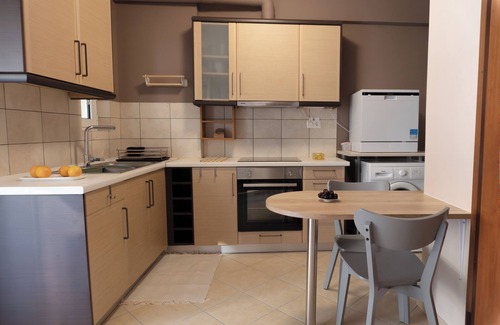 Kallithea Apartment | 42m²+Private Parking+Steps from Athens+Big Balcony *Luma