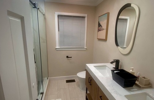 Bethel House | 4BR2BA Boho Oasis near Downtown Bethel!