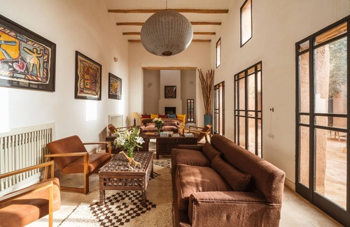 Oumnass House | 5-bedroom ethno-chic country house with all comforts near Marrakech