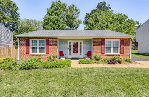 Mosby House | 5 Mi to Dtwn Family-Friendly Home in Richmond!