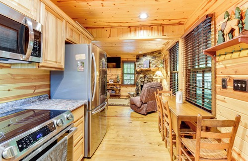 Sautee Nacoochee Cabin | 5 Mi to Unicoi State Park & Lake: Hot Tub Haven!