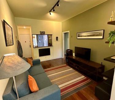 Copacabana Apartment | 5 Min a pé da praia - 2 Quartos confortáveis