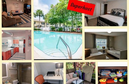 Anona Apartment | 5 min to Beach Renovated 2 Bed 2 Bath appt with Grill and Pool