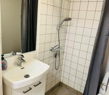 Billund Apartment | 5 min walk to LEGO house - studio room with private bathroom n4