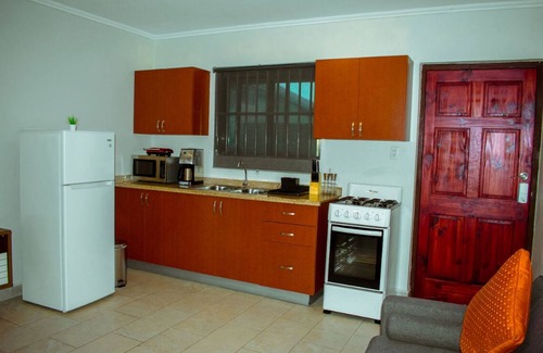 Bubali Apartment | 5 minutes from eagle beach as an apartment with kitchen and