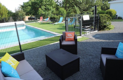 Avrille Villa | 5-person vacation home on the Vendée coast with heated pool