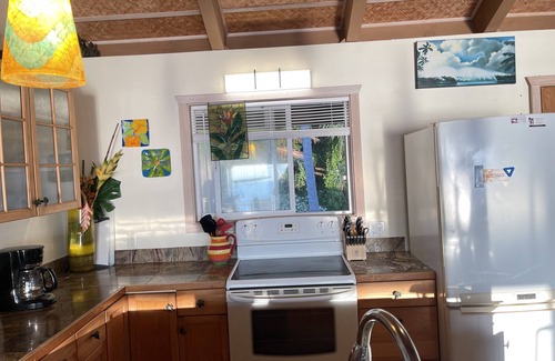 Kehena Beach Estates House | 50' from the ocean, full ocean views from bedrooms & lanai