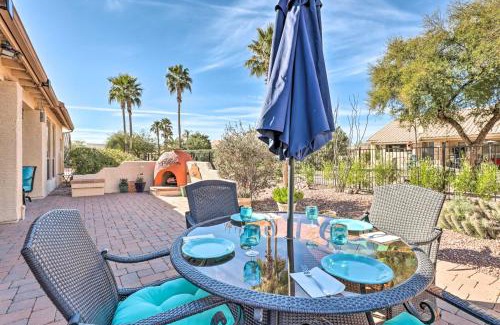 Oakwood House | 55 and Sun Lakes Casa with Patio and Pool Access