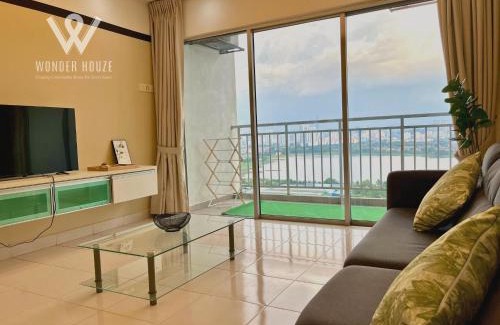 Medan Batu Caves Apartment | 5pax Serene 3BR at Simfoni Heights with Batu Caves View
