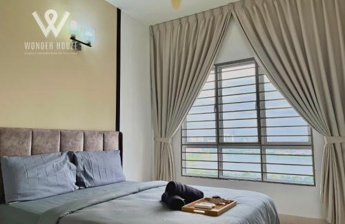 Medan Batu Caves Apartment | 5pax Serene 3BR at Simfoni Heights with Batu Caves View