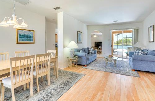 Beachwalk Isles House | 6 Mi to Fort Myers Beach Lakefront Home with Pool