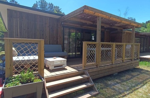 Onesse-et-Laharie Ski Chalet | 6-person chalet 20 minutes from Contis Plage
