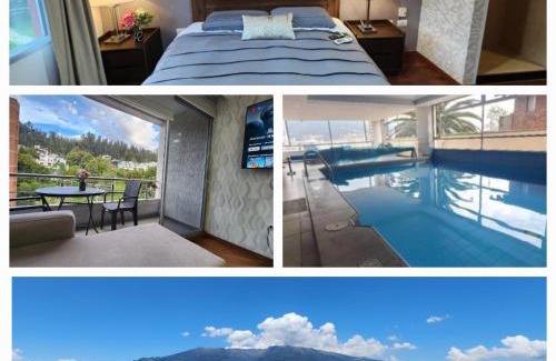 Financial District Apartment | 600 Excelente Vista panoramica,piscina,sauna,seguridad 24h,acojedor,confortable,Excellent panoramic view, swimming pool, private security 24h comfortable and cozy