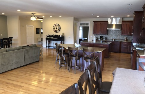 Bracey House | 6000sf Luxury Home on Main Lake Cove – minutes off I-85